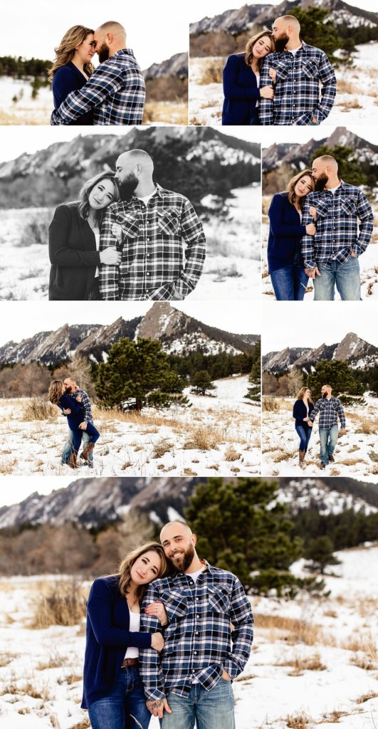 Boulder engagement portraits, Colorado Winter Engagement pictures, Colorado Engagement Photos, Boulder Engagement Photography, Engagement Photos Mountains Winter Colorado, Colorado Mountain Engagement Pictures, Colorado Mountain Engagement Photos, Colorado Flatirons Engagement, Chautauqua Park Engagement Pictures, Boulder Wedding Photographer, Denver Wedding, Denver Wedding Photography, Denver Engagement Photographer, Boulder Engagement Photos, Engagement Photos Boulder, Colorado Engagement