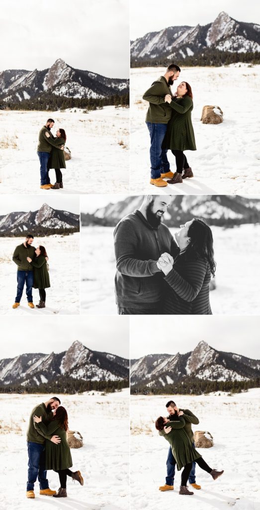 Boulder engagement portraits, Colorado Winter Engagement pictures, Colorado Engagement Photos, Boulder Engagement Photography, Engagement Photos Mountains Winter Colorado, Colorado Mountain Engagement Pictures, Colorado Mountain Engagement Photos, Colorado Flatirons Engagement, Chautauqua Park Engagement Pictures, Boulder Wedding Photographer, Denver Wedding, Denver Wedding Photography, Denver Engagement Photographer, Boulder Engagement Photos, Engagement Photos Boulder, Colorado Engagement