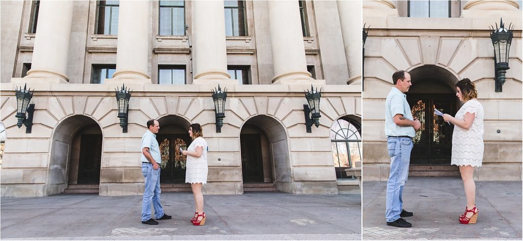 Greeley Courthouse Wedding