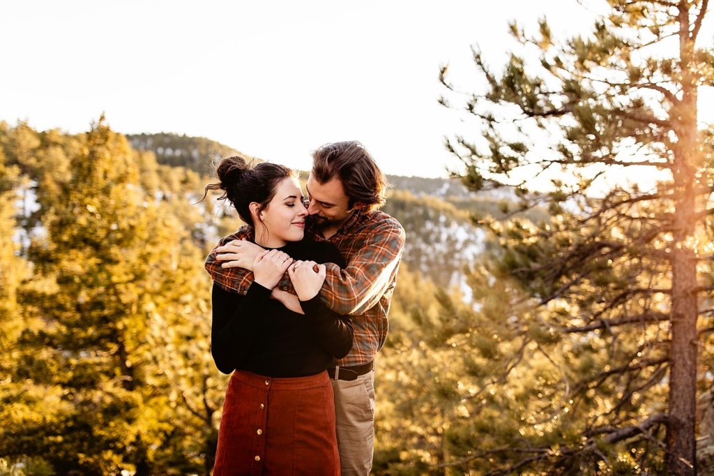 Boulder engagement portraits, Colorado Engagement pictures, Colorado Engagement Photos, Boulder Engagement Photography, Engagement Photos Mountains Colorado, Colorado Mountain Engagement Pictures, Colorado Mountain Engagement Photos, Lost Gulch Lookout Engagement, Lost Gulch Lookout, Boulder Wedding, Boulder Wedding Photographer, Denver Wedding, Fall Colorado Engagement Portraits, Denver Engagement Photographer, Boulder Engagement Photos, Engagement Photos Boulder, Engagement Photos in Colorado