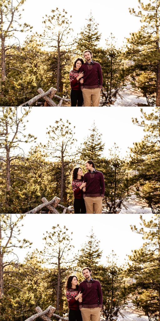 Boulder engagement portraits, Colorado Engagement pictures, Colorado Engagement Photos, Boulder Engagement Photography, Engagement Photos Mountains Colorado, Colorado Mountain Engagement Pictures, Colorado Mountain Engagement Photos, Lost Gulch Lookout Engagement, Lost Gulch Lookout, Boulder Wedding, Boulder Wedding Photographer, Denver Wedding, Fall Colorado Engagement Portraits, Denver Engagement Photographer, Boulder Engagement Photos, Engagement Photos Boulder, Engagement Photos in Colorado