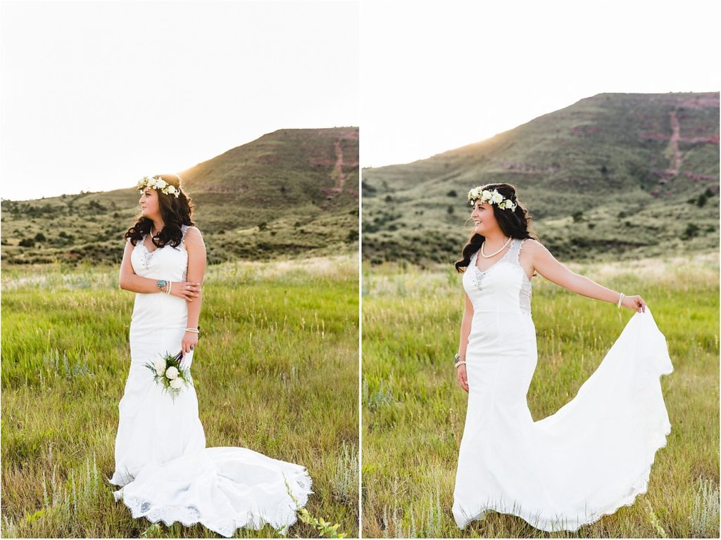 Lyons Colorado Bridal Portraits