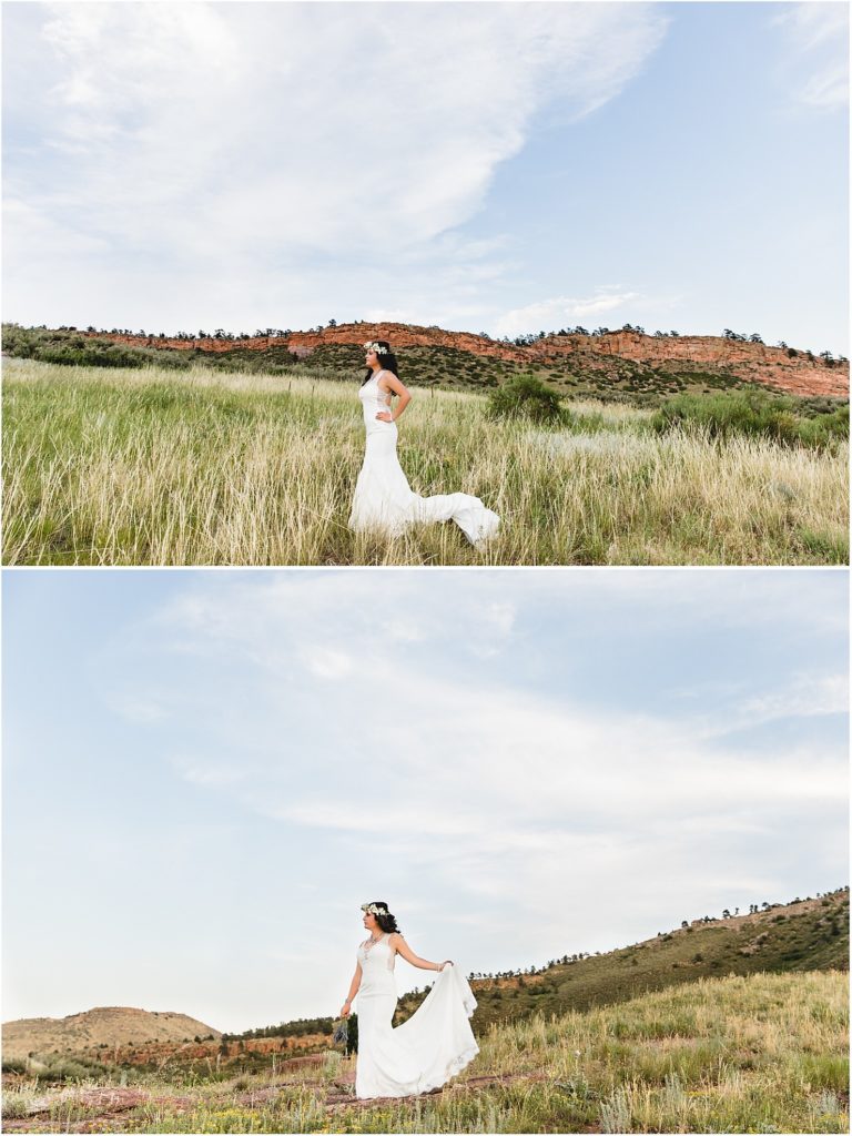Lyons Colorado Bridal Portraits