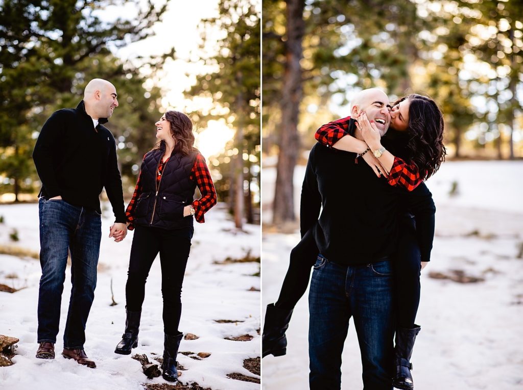 Boulder engagement portraits, Colorado Winter Engagement pictures, Colorado Engagement Photos, Boulder Engagement Photography, Engagement Photos Mountains Winter Colorado, Colorado Mountain Engagement Pictures, Colorado Mountain Engagement Photos, Lost Gulch Lookout Engagement, Lost Gulch Lookout, Boulder Wedding, Boulder Wedding Photographer, Denver Wedding, Denver Wedding Photography, Denver Engagement Photographer, Boulder Engagement Photos, Engagement Photos Boulder, Colorado Engagement