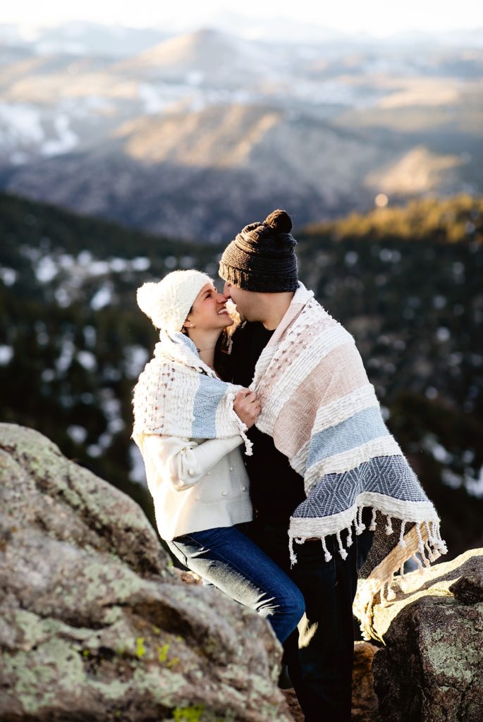 Boulder engagement portraits, Colorado Winter Engagement pictures, Colorado Engagement Photos, Boulder Engagement Photography, Engagement Photos Mountains Winter Colorado, Colorado Mountain Engagement Pictures, Colorado Mountain Engagement Photos, Lost Gulch Lookout Engagement, Lost Gulch Lookout, Boulder Wedding, Boulder Wedding Photographer, Denver Wedding, Denver Wedding Photography, Denver Engagement Photographer, Boulder Engagement Photos, Engagement Photos Boulder, Colorado Engagement
