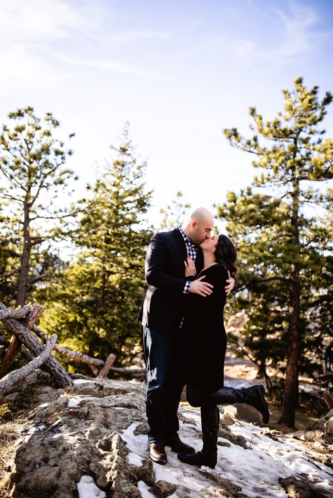 Boulder engagement portraits, Colorado Winter Engagement pictures, Colorado Engagement Photos, Boulder Engagement Photography, Engagement Photos Mountains Winter Colorado, Colorado Mountain Engagement Pictures, Colorado Mountain Engagement Photos, Lost Gulch Lookout Engagement, Lost Gulch Lookout, Boulder Wedding, Boulder Wedding Photographer, Denver Wedding, Denver Wedding Photography, Denver Engagement Photographer, Boulder Engagement Photos, Engagement Photos Boulder, Colorado Engagement