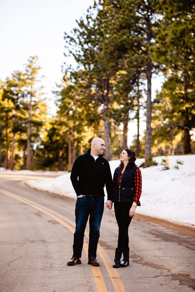 Boulder engagement portraits, Colorado Winter Engagement pictures, Colorado Engagement Photos, Boulder Engagement Photography, Engagement Photos Mountains Winter Colorado, Colorado Mountain Engagement Pictures, Colorado Mountain Engagement Photos, Lost Gulch Lookout Engagement, Lost Gulch Lookout, Boulder Wedding, Boulder Wedding Photographer, Denver Wedding, Denver Wedding Photography, Denver Engagement Photographer, Boulder Engagement Photos, Engagement Photos Boulder, Colorado Engagement