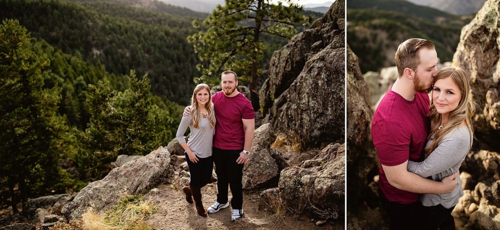 Boulder engagement portraits, Colorado Engagement pictures, Colorado Engagement Photos, Boulder Engagement Photography, Engagement Photos Mountains Colorado, Colorado Mountain Engagement Pictures, Colorado Mountain Engagement Photos, Lost Gulch Lookout Engagement, Lost Gulch Lookout, Boulder Wedding, Boulder Wedding Photographer, Denver Wedding, Fall Colorado Engagement Portraits, Denver Engagement Photographer, Boulder Engagement Photos, Engagement Photos Boulder, Engagement Photos in Colorado