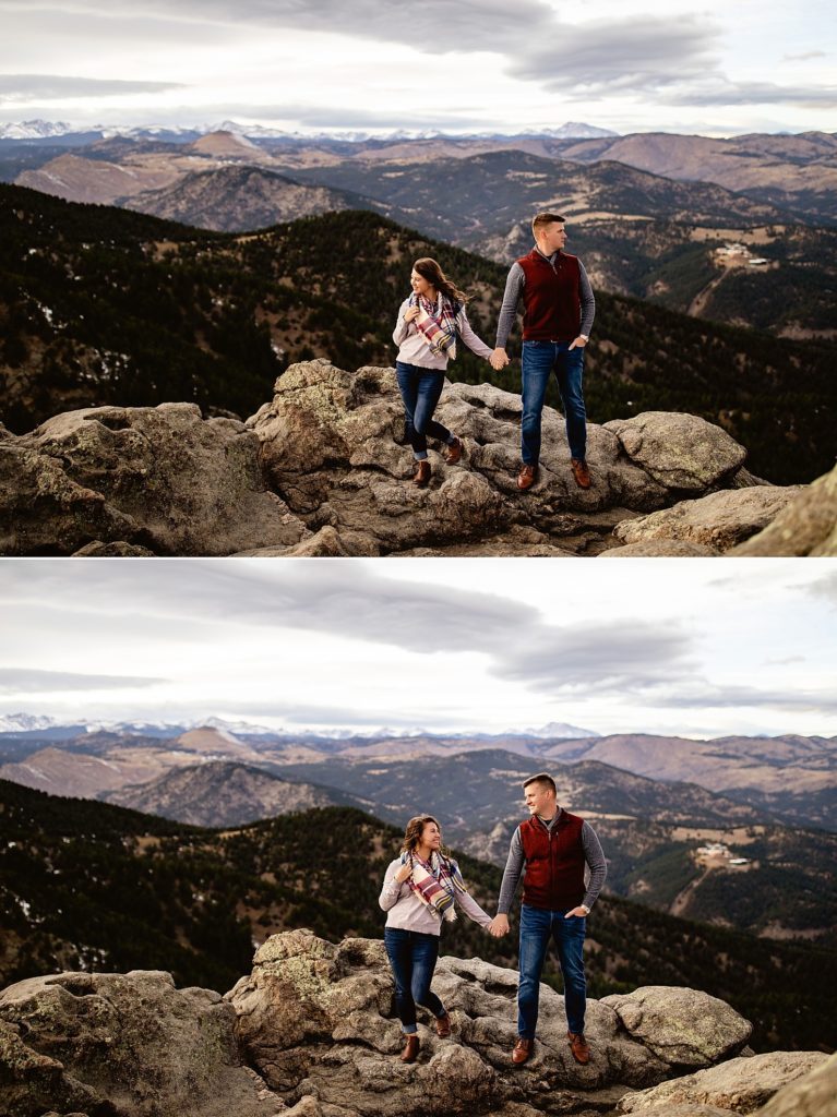 Boulder engagement portraits, Colorado Engagement pictures, Colorado Engagement Photos, Boulder Engagement Photography, Engagement Photos Mountains Colorado, Colorado Mountain Engagement Pictures, Colorado Mountain Engagement Photos, Lost Gulch Lookout Engagement, Lost Gulch Lookout, Boulder Wedding, Boulder Wedding Photographer, Denver Wedding, Fall Colorado Engagement Portraits, Denver Engagement Photographer, Boulder Engagement Photos, Engagement Photos Boulder, Engagement Photos in Colorado
