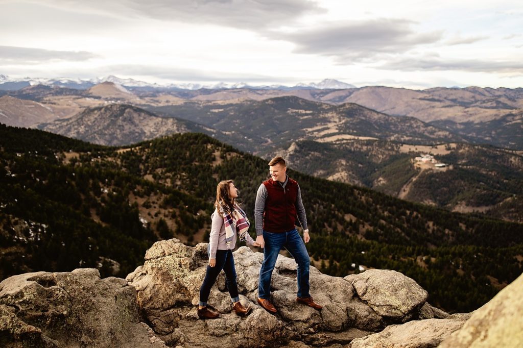 Boulder engagement portraits, Colorado Engagement pictures, Colorado Engagement Photos, Boulder Engagement Photography, Engagement Photos Mountains Colorado, Colorado Mountain Engagement Pictures, Colorado Mountain Engagement Photos, Lost Gulch Lookout Engagement, Lost Gulch Lookout, Boulder Wedding, Boulder Wedding Photographer, Denver Wedding, Fall Colorado Engagement Portraits, Denver Engagement Photographer, Boulder Engagement Photos, Engagement Photos Boulder, Engagement Photos in Colorado