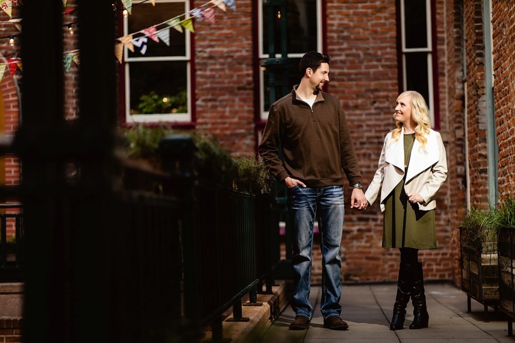 Downtown Denver Engagement Photography