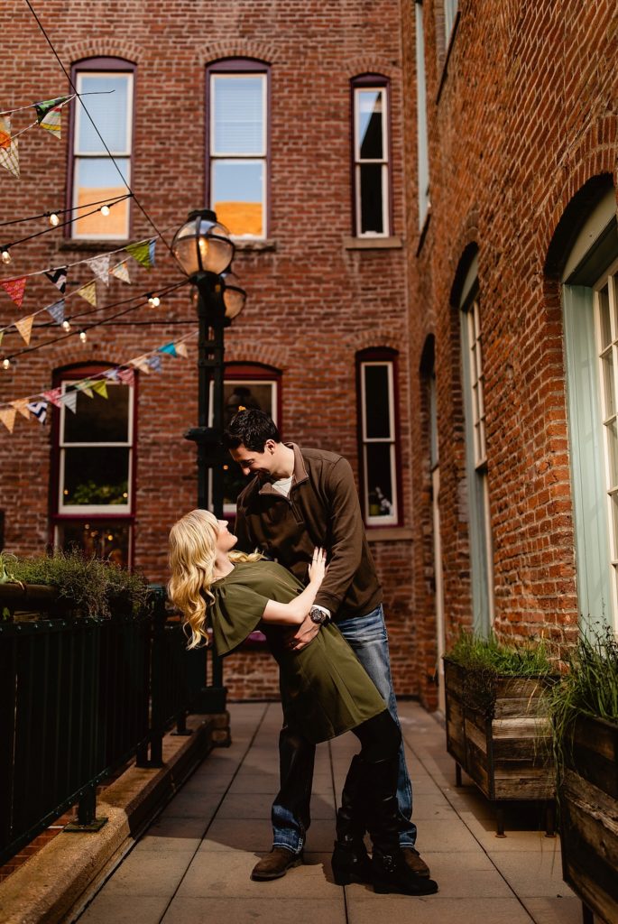 Downtown Denver Engagement Photography