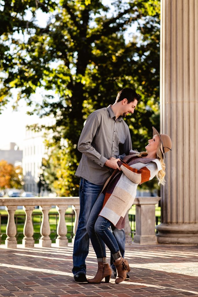Downtown Denver Engagement Photography