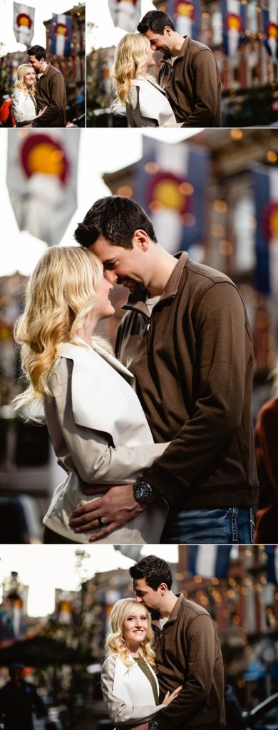 Downtown Denver Engagement Photography