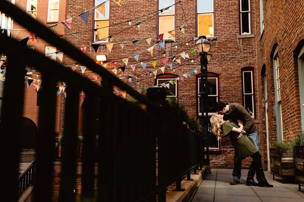 Downtown Denver Engagement Photography