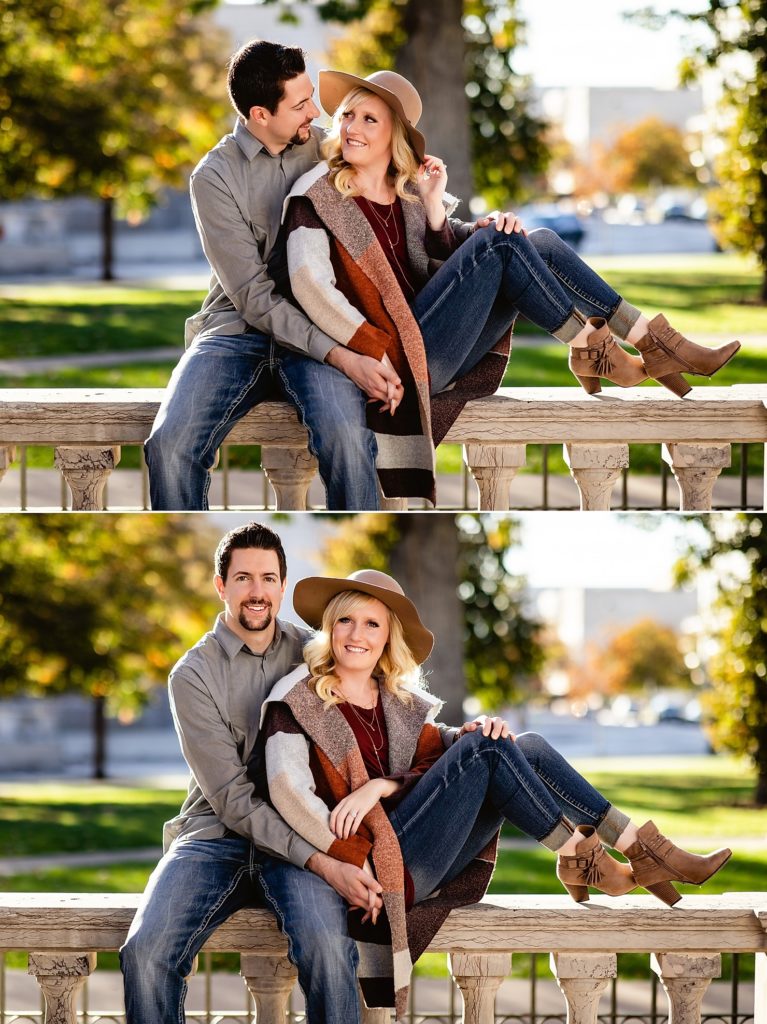 Downtown Denver Engagement Photography