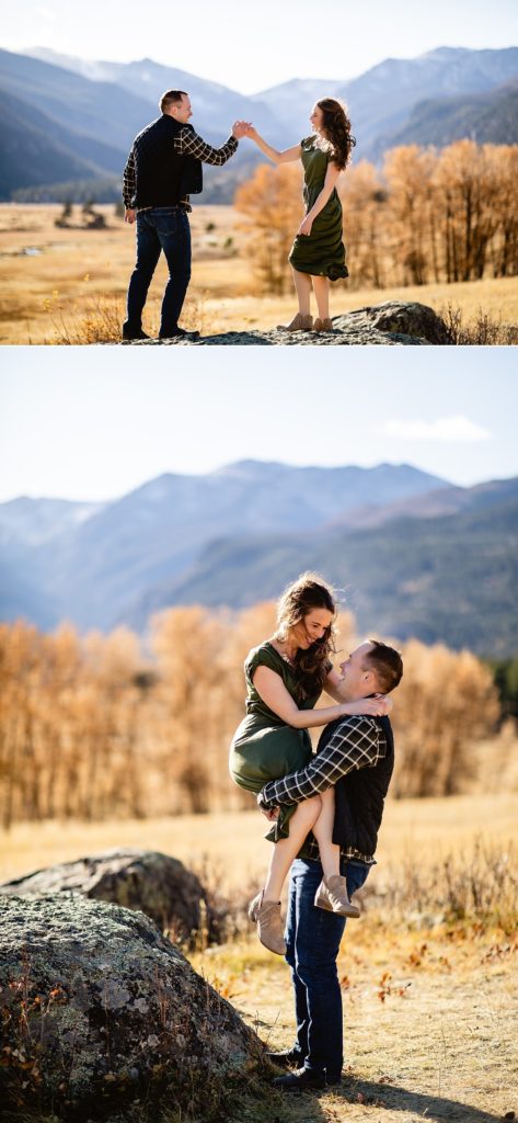 Rocky Mountain National Park Engagement Photos, Rocky Mountain National Park Engagement Pictures, RMNP Engagement, RMNP Engagement Photos, Estes Park Wedding Photographer, Estes Park Engagement Photographer, Colorado Engagement Photographer, Colorado Wedding Photographer, Engagement Photos in Estes Park, Engagement Photographer in RMNP, Bear Lake Engagement Photos RMNP, Engagement Photographer Estes Park Colorado, Engagement Portraits Rocky Mountain National Park, Colorado Mountain Engagement