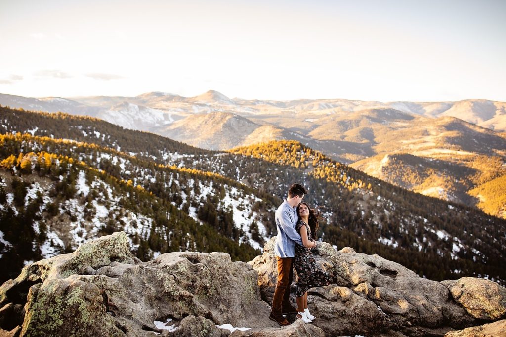 Boulder engagement portraits, Colorado Winter Engagement pictures, Colorado Engagement Photos, Boulder Engagement Photography, Engagement Photos Mountains Winter Colorado, Colorado Mountain Engagement Pictures, Colorado Mountain Engagement Photos, Lost Gulch Lookout Engagement, Lost Gulch Lookout, Boulder Wedding, Boulder Wedding Photographer, Denver Wedding, Denver Wedding Photography, Denver Engagement Photographer, Boulder Engagement Photos, Engagement Photos Boulder, Colorado Engagement