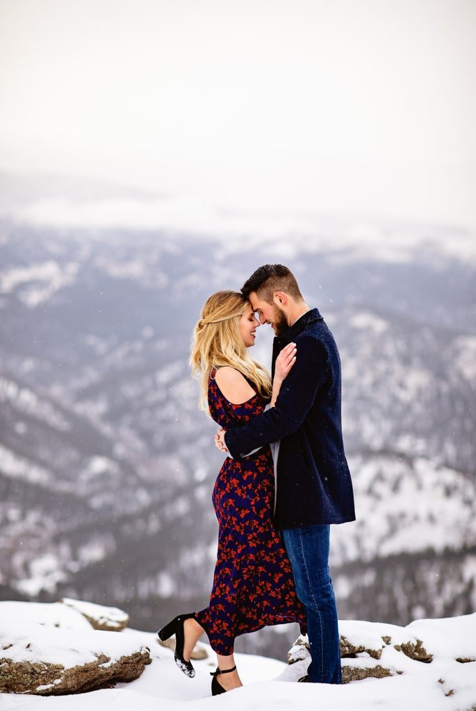 Boulder engagement portraits, Colorado Winter Engagement pictures, Colorado Engagement Photos, Boulder Engagement Photography, Engagement Photos Mountains Winter Colorado, Colorado Mountain Engagement Pictures, Colorado Mountain Engagement Photos, Lost Gulch Lookout Engagement, Lost Gulch Lookout, Boulder Wedding, Boulder Wedding Photographer, Denver Wedding, Denver Wedding Photography, Denver Engagement Photographer, Boulder Engagement Photos, Engagement Photos Boulder, Colorado Engagement