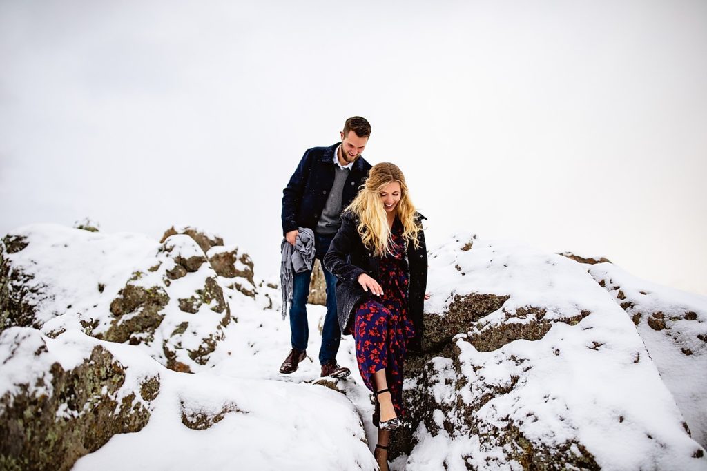 Boulder engagement portraits, Colorado Winter Engagement pictures, Colorado Engagement Photos, Boulder Engagement Photography, Engagement Photos Mountains Winter Colorado, Colorado Mountain Engagement Pictures, Colorado Mountain Engagement Photos, Lost Gulch Lookout Engagement, Lost Gulch Lookout, Boulder Wedding, Boulder Wedding Photographer, Denver Wedding, Denver Wedding Photography, Denver Engagement Photographer, Boulder Engagement Photos, Engagement Photos Boulder, Colorado Engagement