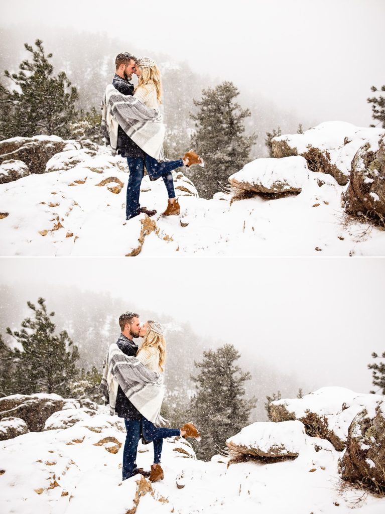 Boulder engagement portraits, Colorado Winter Engagement pictures, Colorado Engagement Photos, Boulder Engagement Photography, Engagement Photos Mountains Winter Colorado, Colorado Mountain Engagement Pictures, Colorado Mountain Engagement Photos, Lost Gulch Lookout Engagement, Lost Gulch Lookout, Boulder Wedding, Boulder Wedding Photographer, Denver Wedding, Denver Wedding Photography, Denver Engagement Photographer, Boulder Engagement Photos, Engagement Photos Boulder, Colorado Engagement