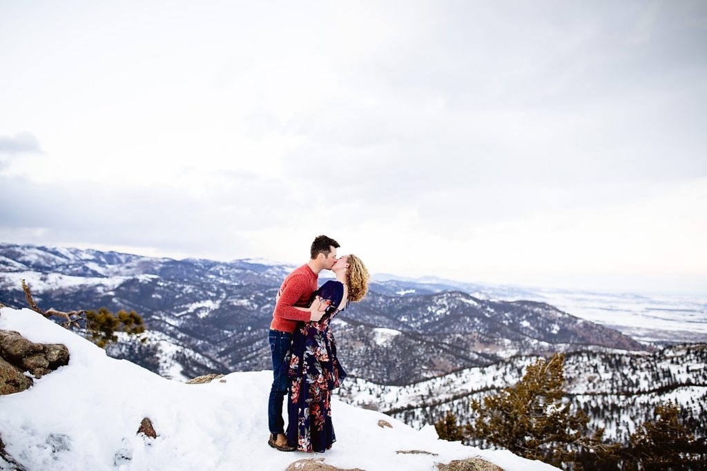 Boulder engagement portraits, Colorado Winter Engagement pictures, Colorado Engagement Photos, Boulder Engagement Photography, Engagement Photos Mountains Winter Colorado, Colorado Mountain Engagement Pictures, Colorado Mountain Engagement Photos, Lost Gulch Lookout Engagement, Lost Gulch Lookout, Boulder Wedding, Boulder Wedding Photographer, Denver Wedding, Denver Wedding Photography, Denver Engagement Photographer, Boulder Engagement Photos, Engagement Photos Boulder, Colorado Engagement