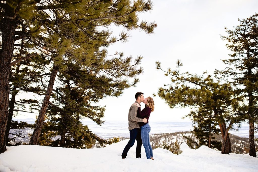 Boulder engagement portraits, Colorado Winter Engagement pictures, Colorado Engagement Photos, Boulder Engagement Photography, Engagement Photos Mountains Winter Colorado, Colorado Mountain Engagement Pictures, Colorado Mountain Engagement Photos, Lost Gulch Lookout Engagement, Lost Gulch Lookout, Boulder Wedding, Boulder Wedding Photographer, Denver Wedding, Denver Wedding Photography, Denver Engagement Photographer, Boulder Engagement Photos, Engagement Photos Boulder, Colorado Engagement