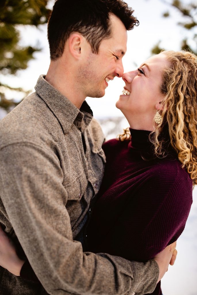 Boulder engagement portraits, Colorado Winter Engagement pictures, Colorado Engagement Photos, Boulder Engagement Photography, Engagement Photos Mountains Winter Colorado, Colorado Mountain Engagement Pictures, Colorado Mountain Engagement Photos, Lost Gulch Lookout Engagement, Lost Gulch Lookout, Boulder Wedding, Boulder Wedding Photographer, Denver Wedding, Denver Wedding Photography, Denver Engagement Photographer, Boulder Engagement Photos, Engagement Photos Boulder, Colorado Engagement