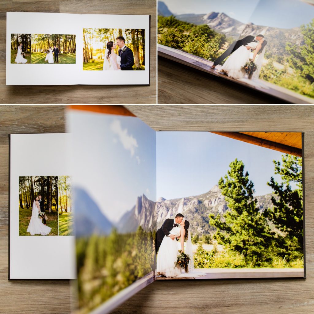 Colorado Wedding Photographer, Colorado Wedding Albums, Colorado Printed Wedding Albums