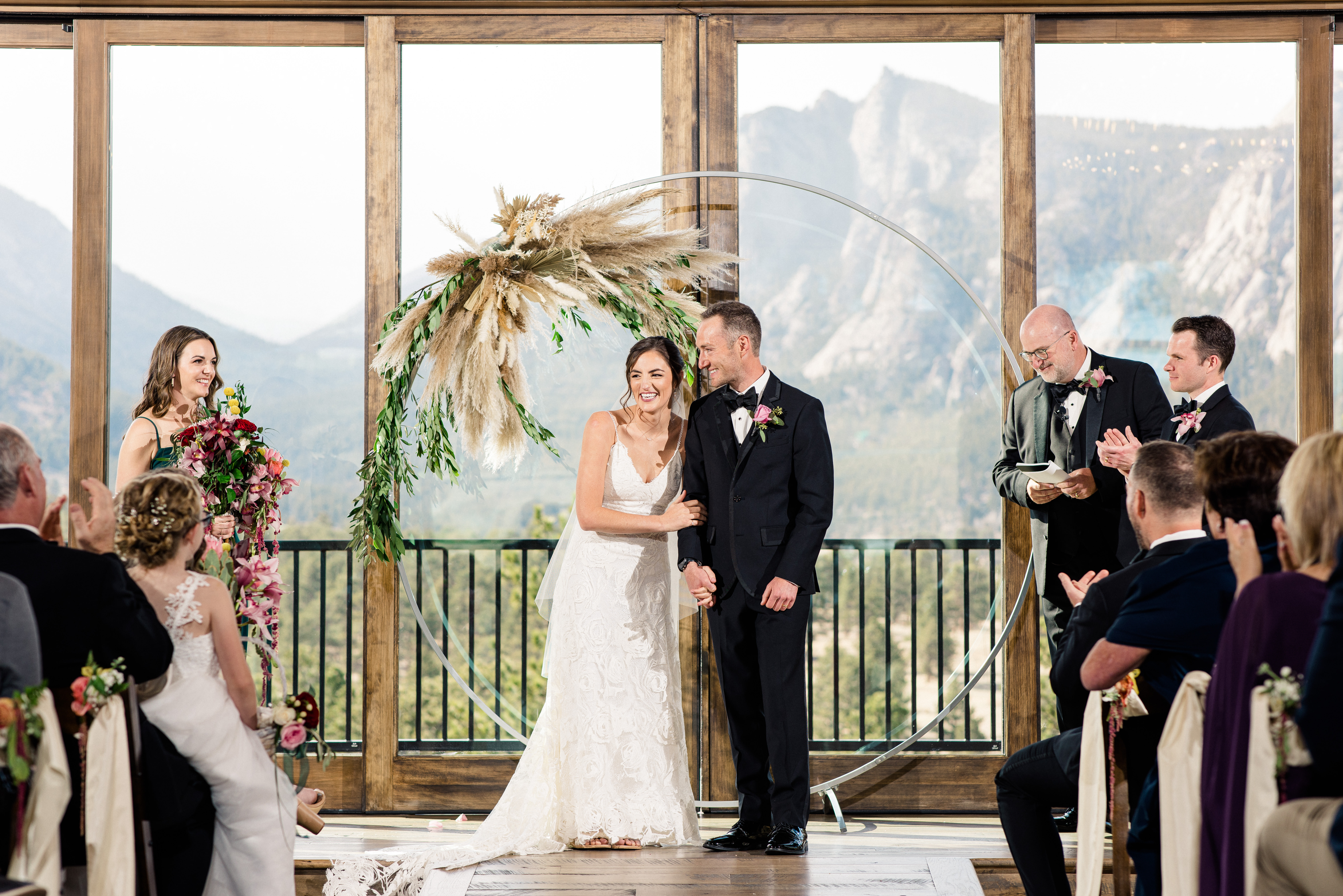 Wedding Ceremony image from the Boulders at Black Canyon Inn in Estes Park